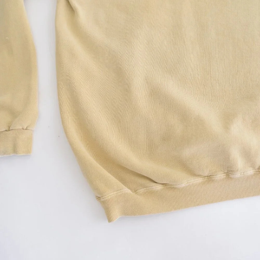 Vintage 90S Perrin Yellow Traverse City Mi Crew Neck Size 2XL - Picture 6 of 13